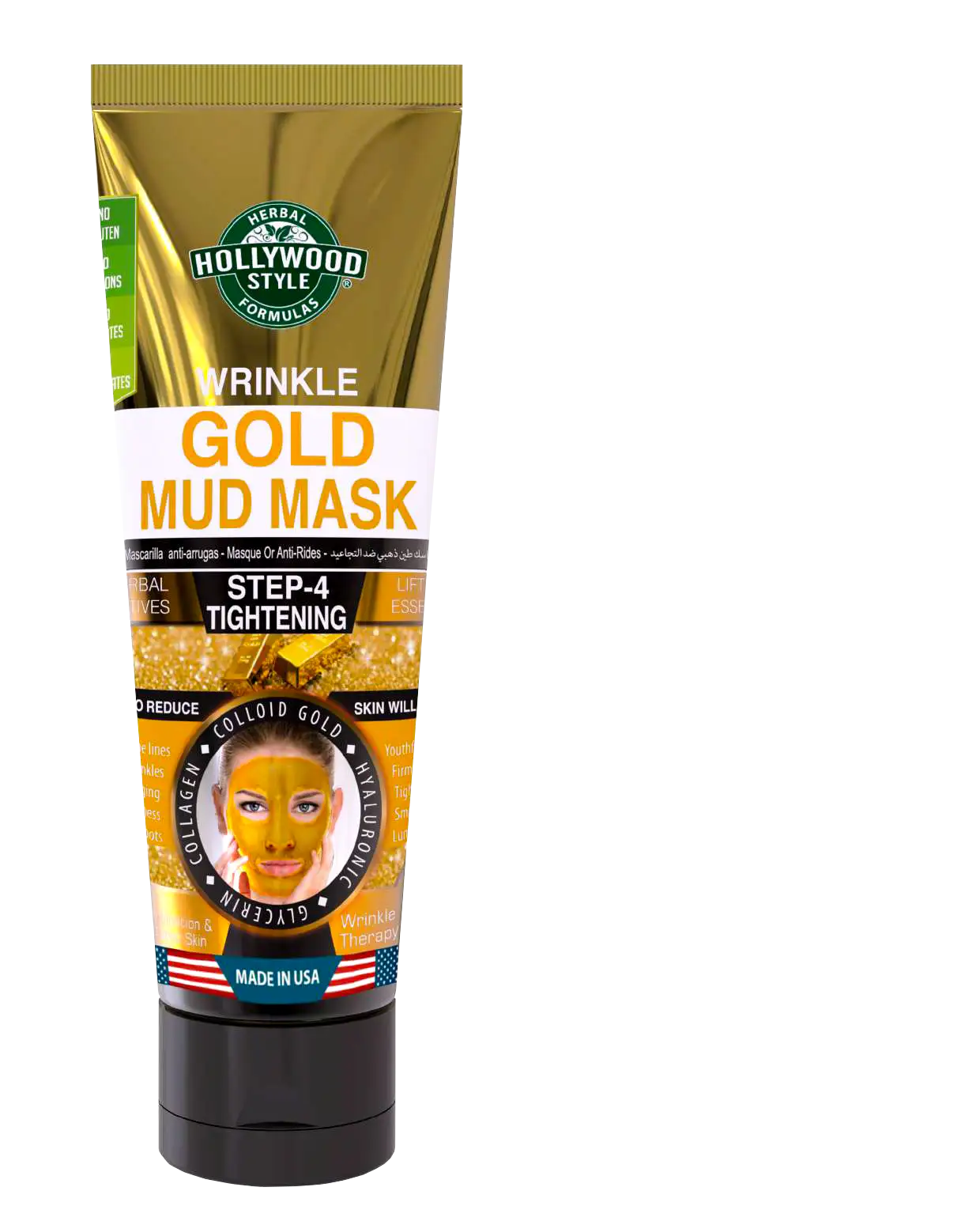 Mascarilla de barro de Oro